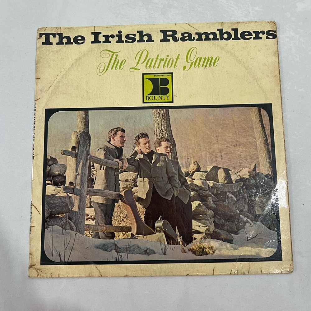 The Irish Ramblers The Patriot Game 1964 Vinyl Record BY 6007/BYS 76007